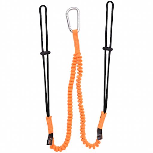 Forked stretch lanyard for connecting tools - TS 90 001 02
