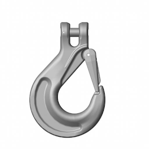 Grade 10 Clevis Sling Hook c/w Safety Latch G10CSH